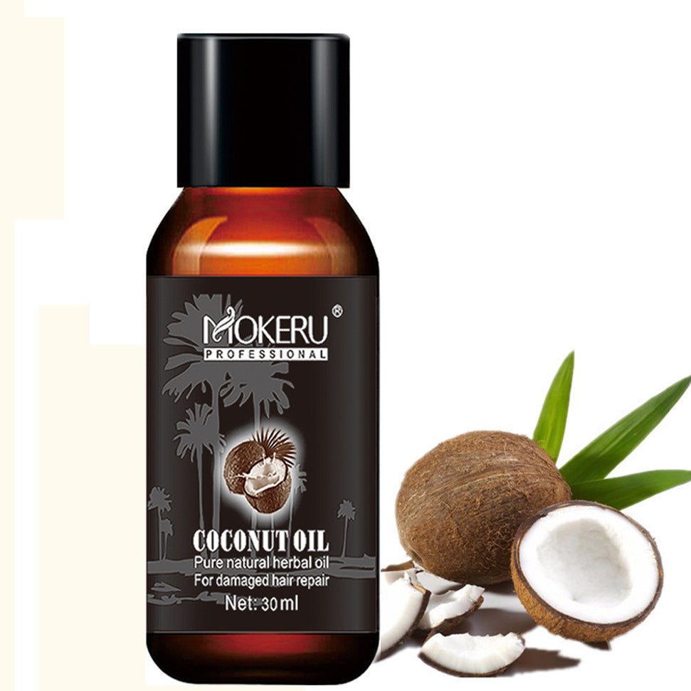 Coconut Oil Hair Care for Frizz and Damage Repair