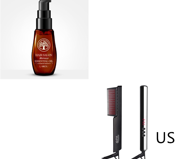 Ajoré Multifunctional Hair Straightening Comb with Essential Oil — Salon Quality Styling Tool for Men & Women