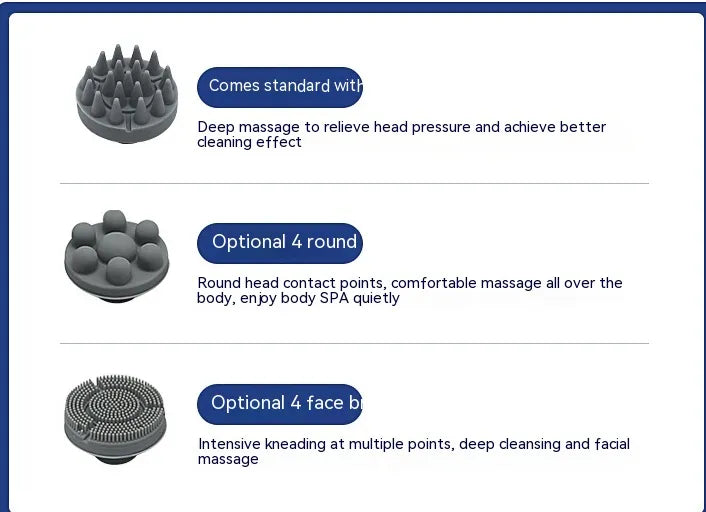 Ajoré Automatic Air Pressure Scalp Massager — Electric Head Massage Device for Stress Relief & Hair Growth