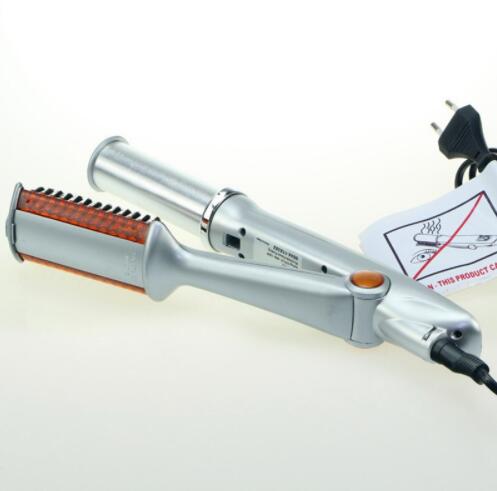 Ajoré 3-in-1 Curling Iron Flat Iron Hair Straightener Set — Wet & Dry Ceramic Styling Tool