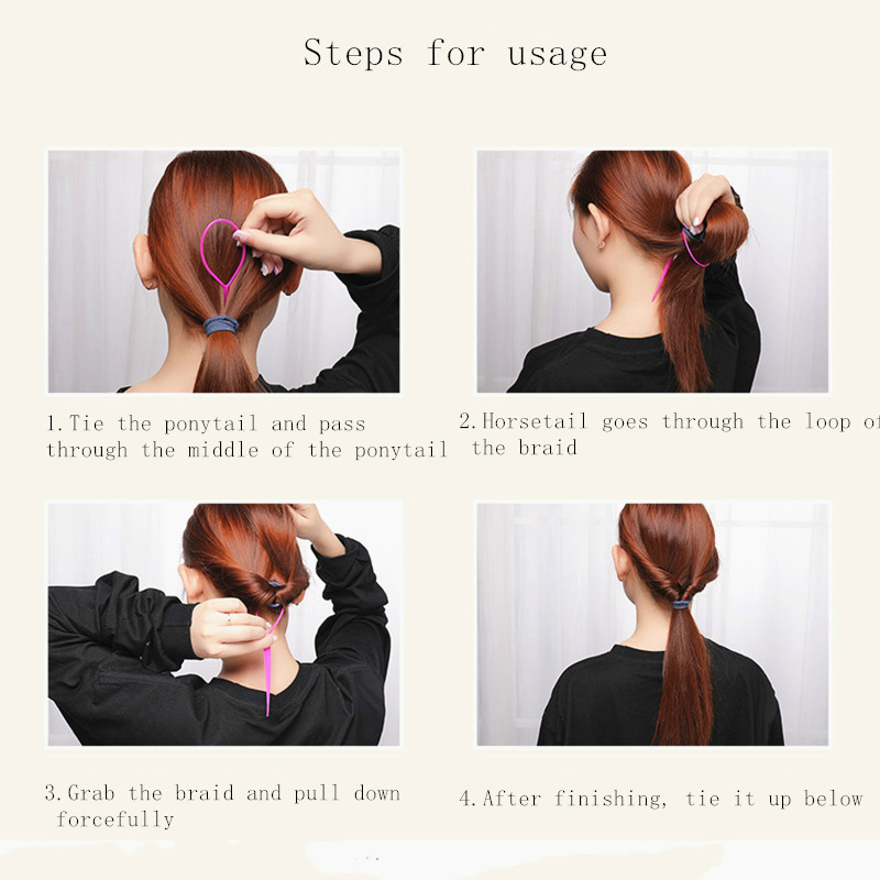 Ajoré Professional Hair Braiding Tool Kit — Hair Disc, Comb, Extension Needle & Hairdressing Set