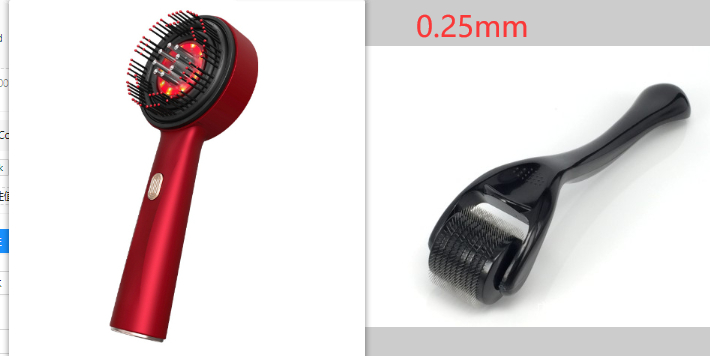Ajoré Electric Scalp Massager Comb — Red Light Therapy Hair Growth Stimulator for Men & Women