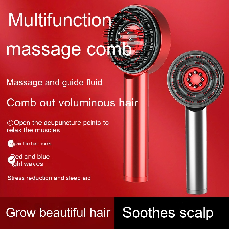 Ajoré Comb Scalp Massager — Electric Hair Growth Massage Comb for Scalp Stimulation & Relaxation