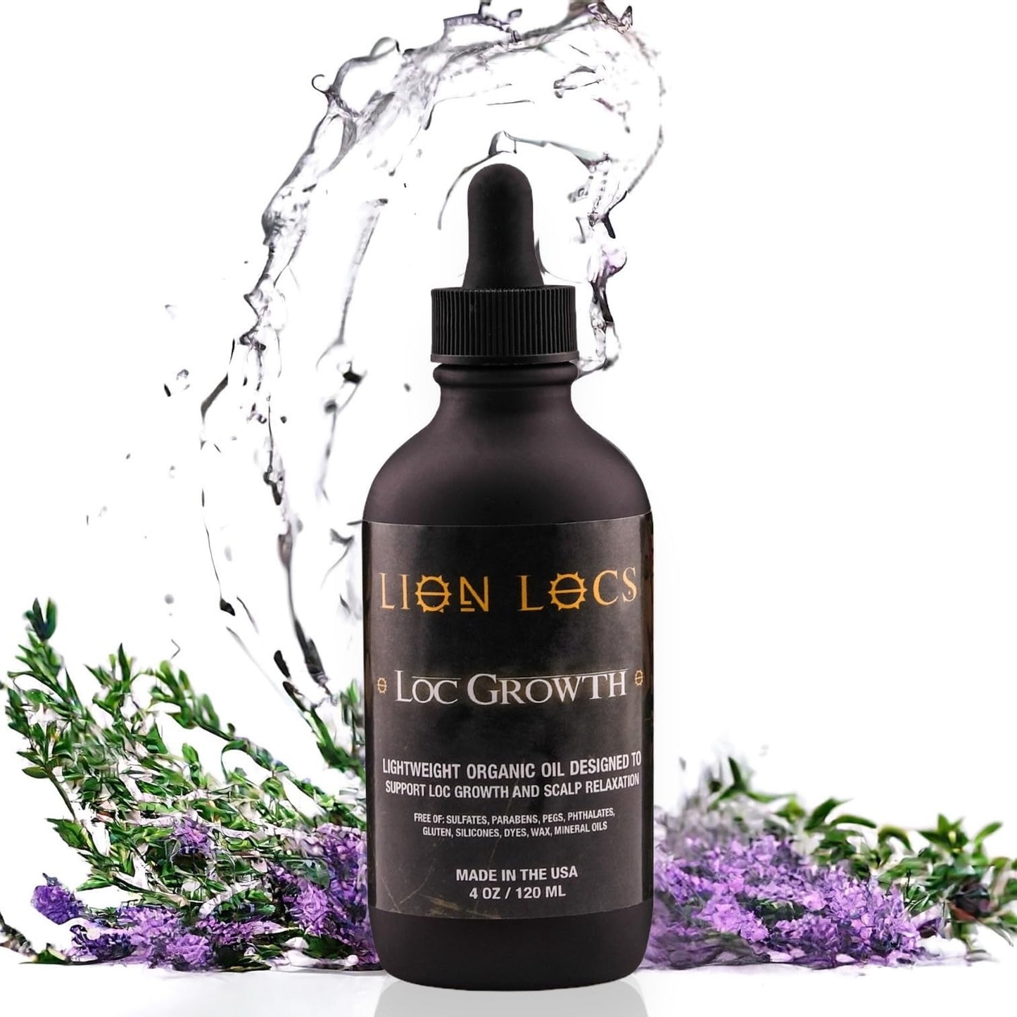 Ajoré Lion Dreadlock Hair Growth Oil — Natural Scalp Treatment for Locs Braids Faux Locs & Sisterlocks