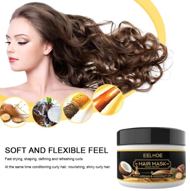 Ajoré Hair Mask — Elastin Styling & Nourishing Hair Care Essential Oil Treatment