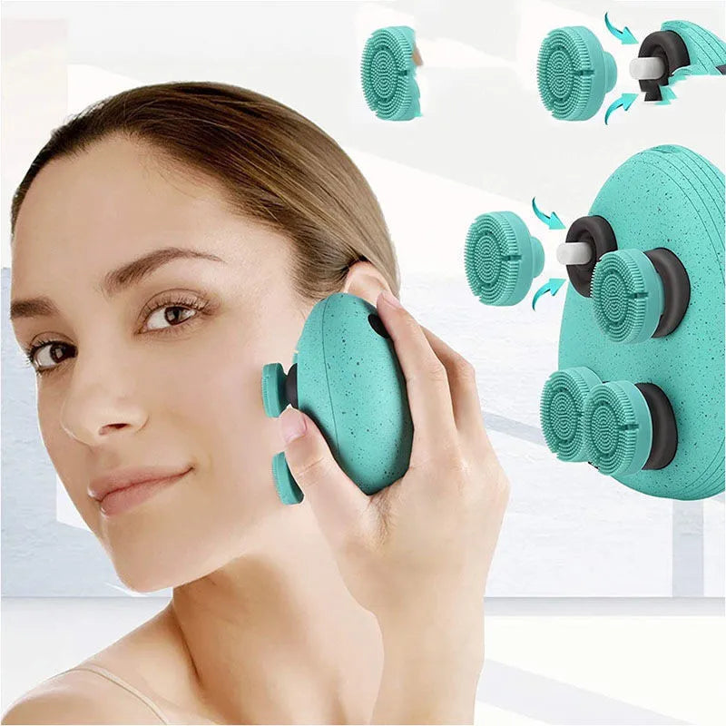Ajoré Automatic Air Pressure Scalp Massager — Electric Head Massage Device for Stress Relief & Hair Growth