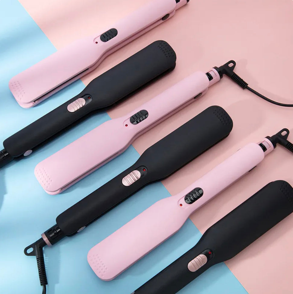Ajoré 2-in-1 Hair Styler — Curl & Straighten with Zero Frizz