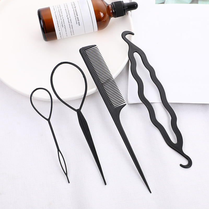 Ajoré Professional Hair Braiding Tool Kit — Hair Disc, Comb, Extension Needle & Hairdressing Set