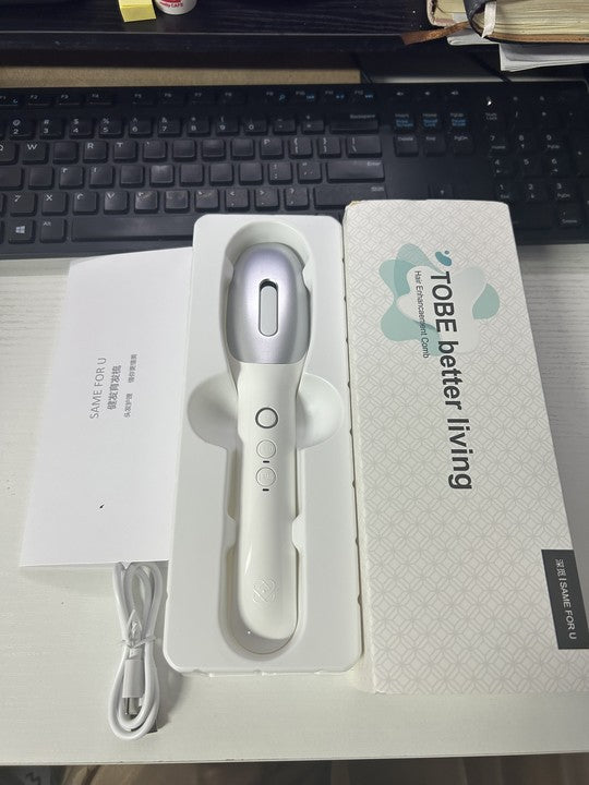 Ajoré Electric Scalp Massager with Microcurrent Therapy — Hair Growth Stimulator for Men & Women