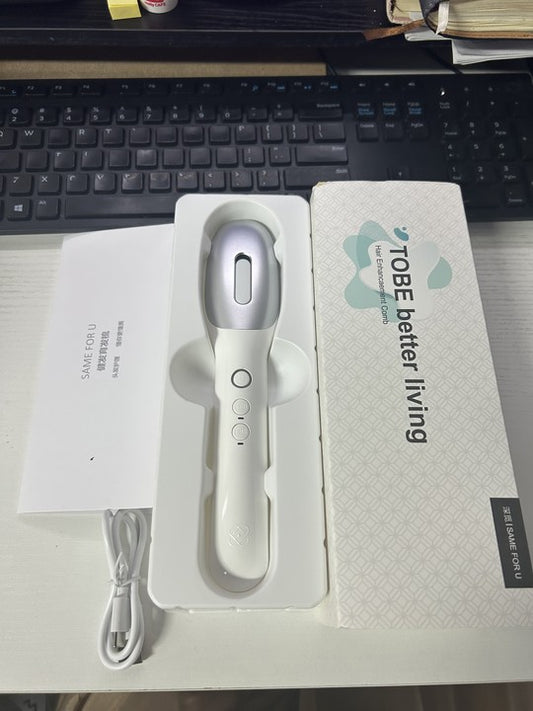 Ajoré Electric Scalp Massager with Microcurrent Therapy — Hair Growth Stimulator for Men & Women
