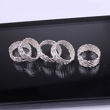 Ajoré DIY Dreadlock Spring Rings Hair Accessories — Metal Hair Jewelry for Locs Braids & Styling