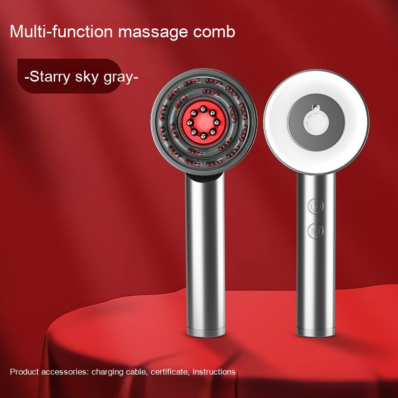 Ajoré Comb Scalp Massager — Electric Hair Growth Massage Comb for Scalp Stimulation & Relaxation