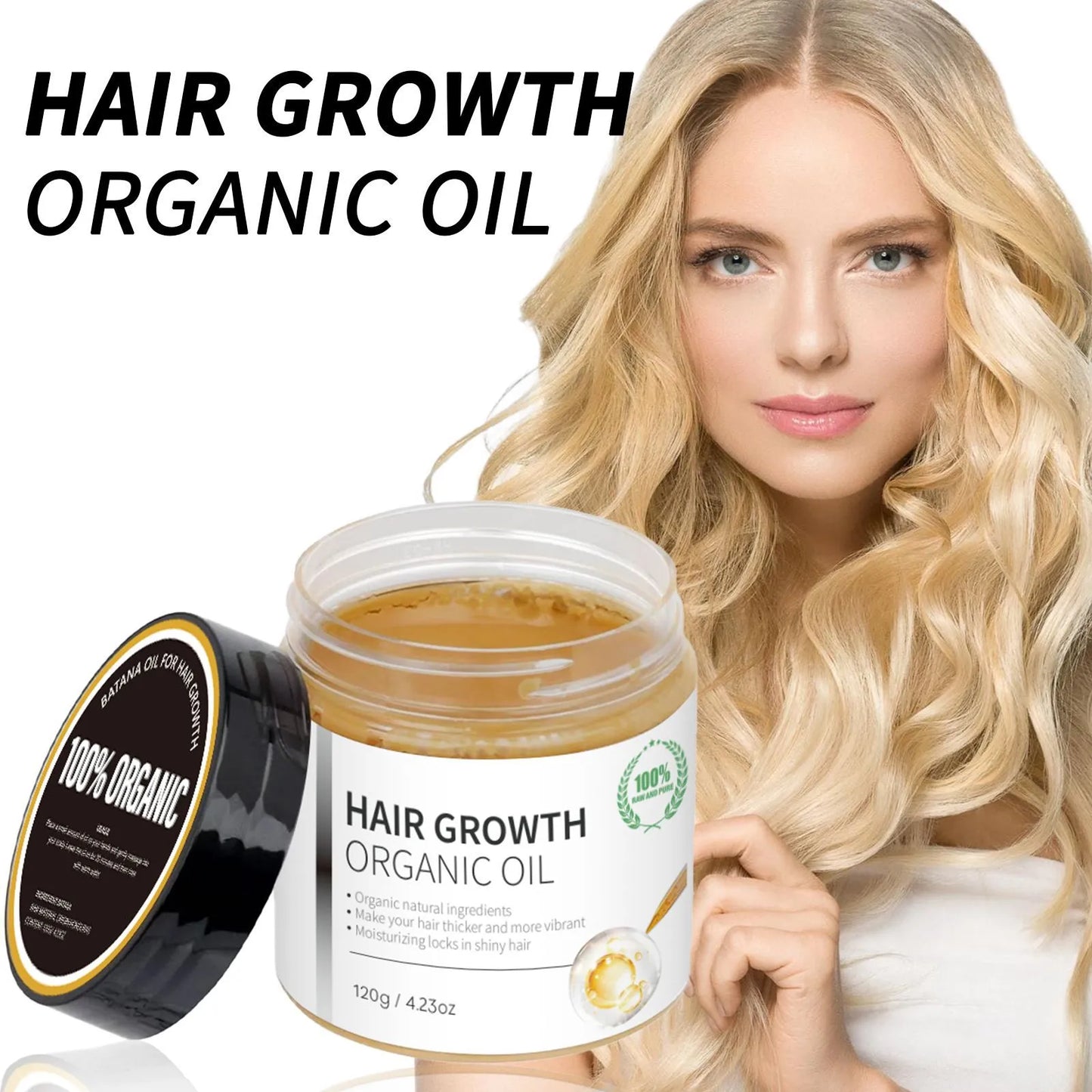 Ajoré Batana Hair Mask — Intensive Nourishing Treatment for Hair Growth & Repair