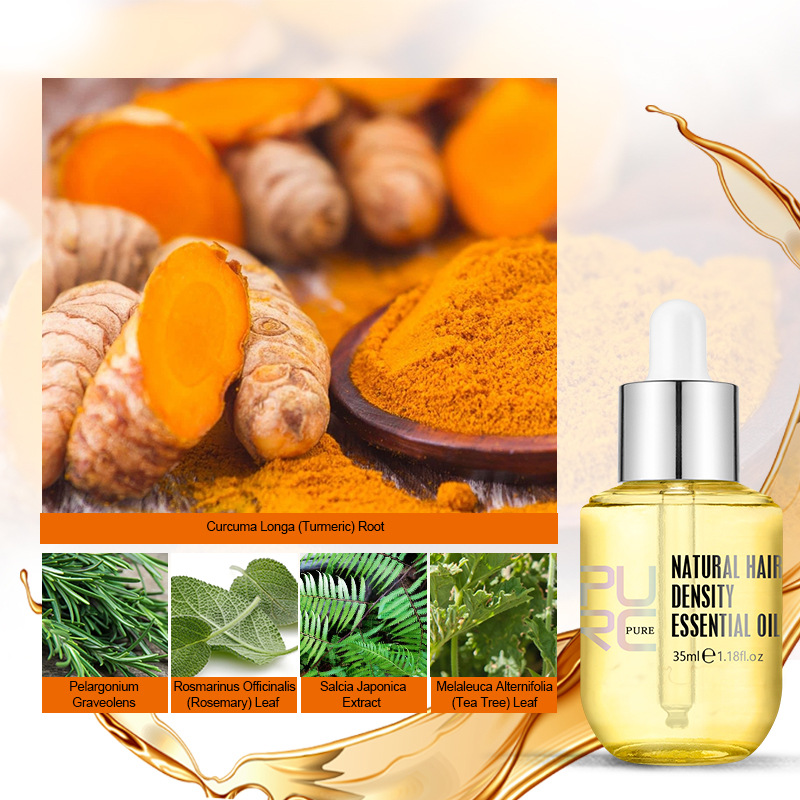 Ajoré PURC Ginger Hair Growth Oil — Natural Scalp Treatment for Thinning Hair & Hair Loss