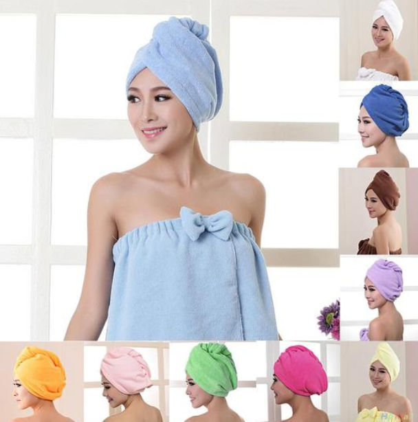Ajoré Microfiber Hair Towel — Super Absorbent Quick-Dry Wrap