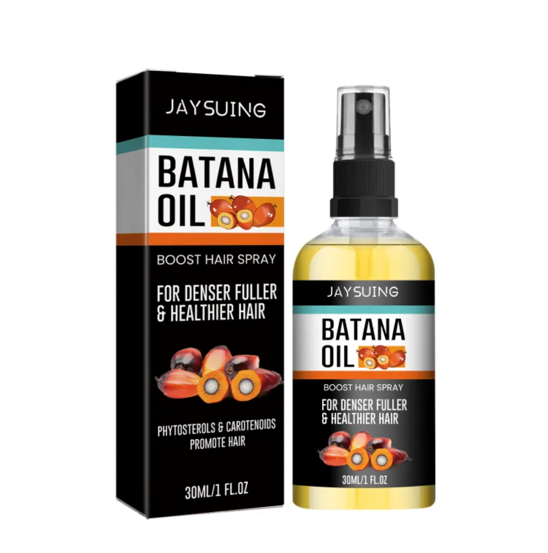 Ajoré Batana Hair Care Series — Nourishing Hair Root Treatment Oil Spray & Shampoo Set