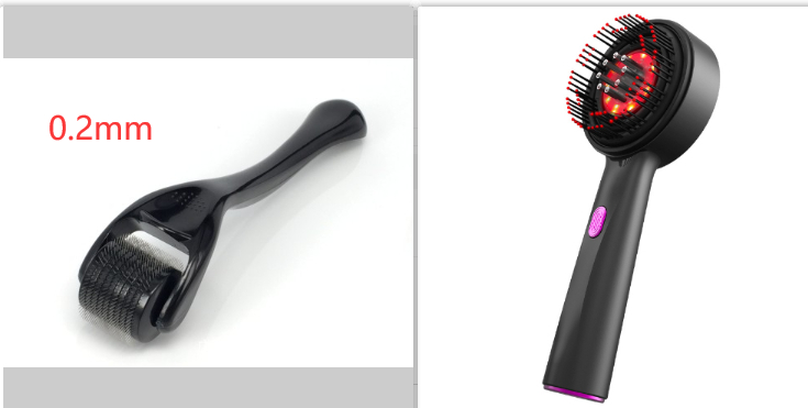Ajoré Electric Scalp Massager Comb — Red Light Therapy Hair Growth Stimulator for Men & Women