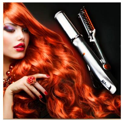 Ajoré 3-in-1 Curling Iron Flat Iron Hair Straightener Set — Wet & Dry Ceramic Styling Tool