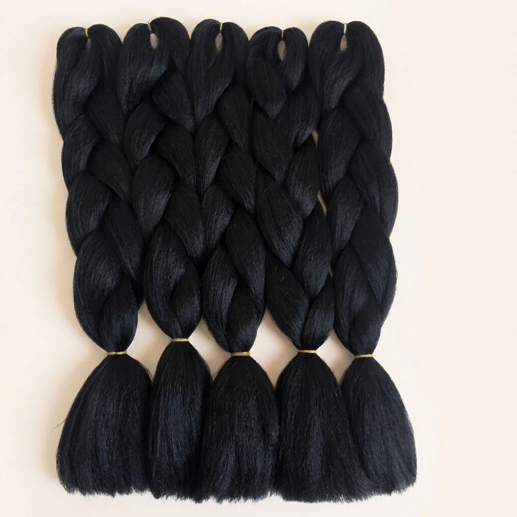 Ajoré African Synthetic Jumbo Braids — Natural Color Dreadlock Crochet Hair Extensions Multiple Colors