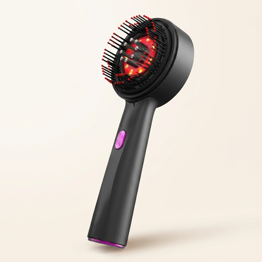 Ajoré Electric Scalp Massager Comb — Red Light Therapy Hair Growth Stimulator for Men & Women