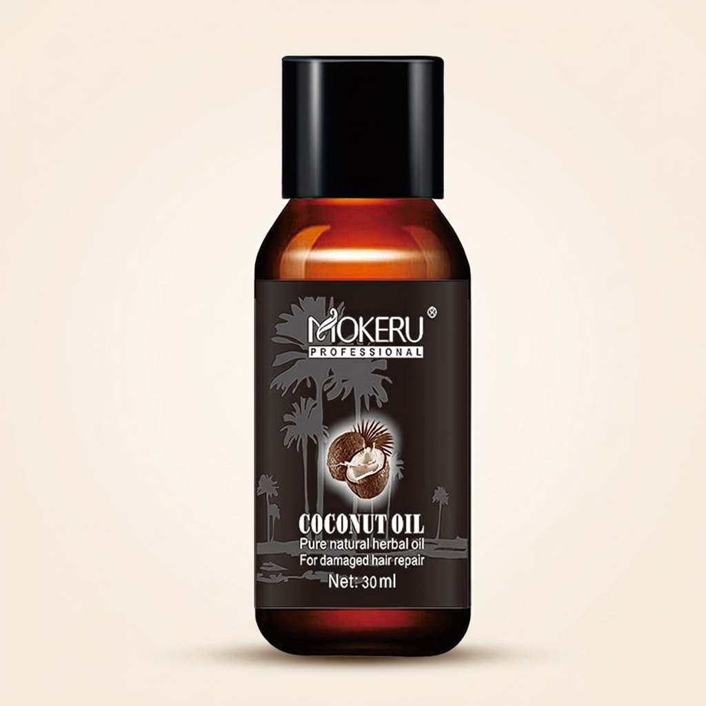 Coconut Oil Hair Care for Frizz and Damage Repair